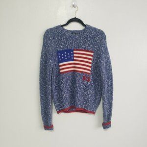 Polo Ralph Lauren Blue Flag Sweater
